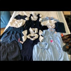 Girls school uniforms